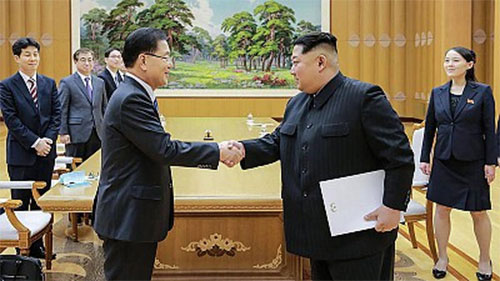 Las dos Coreas prepararán histórica cumbre Las dos Coreas prepararán cumbre en una reunión de alto nivel el 29 de marzo